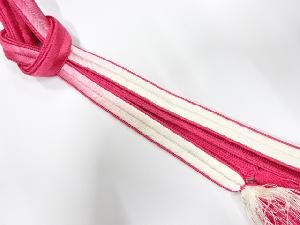 正絹　手組帯締め